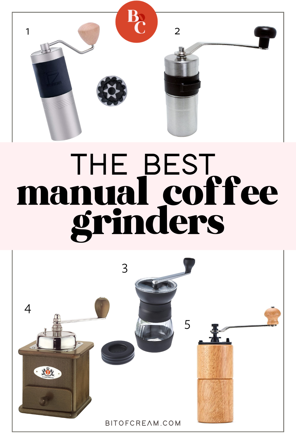 best manual coffee grinders