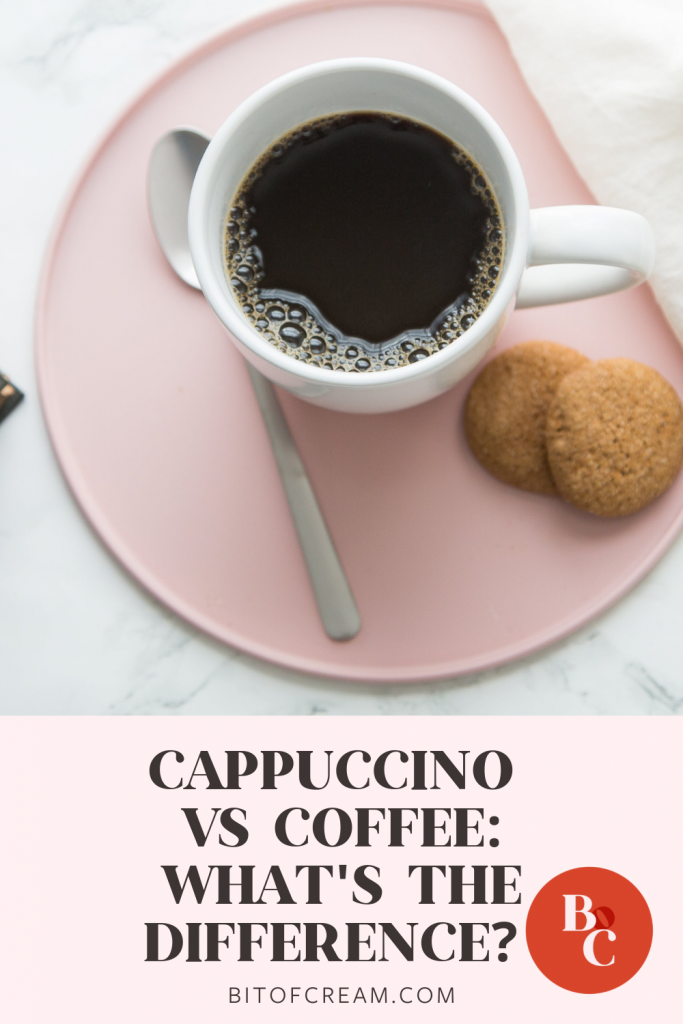 Difference Between Coffee vs Cappuccino