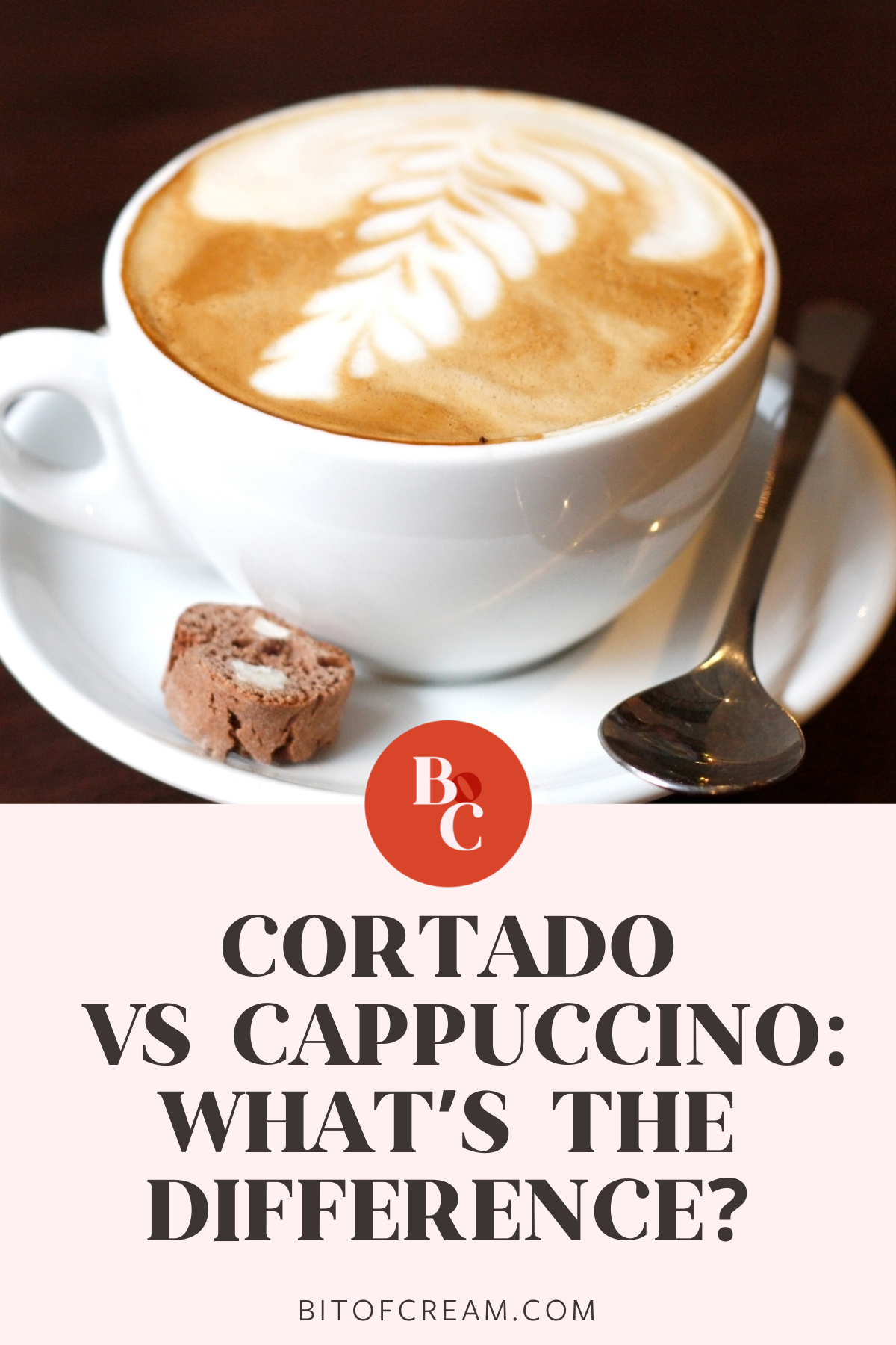 Cortado  vs cappuccino