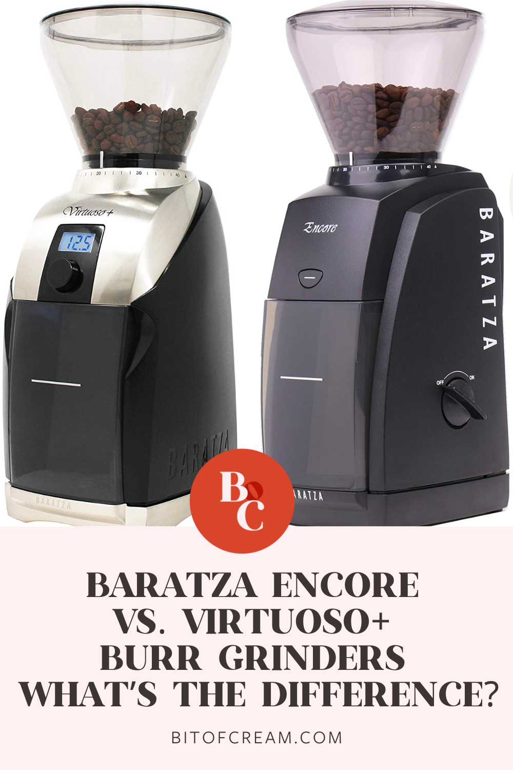 Baratza Encore vs. Virtuoso+ Burr Grinders 