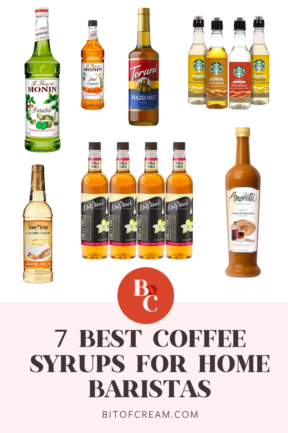 best coffee syrups for the at home barista 