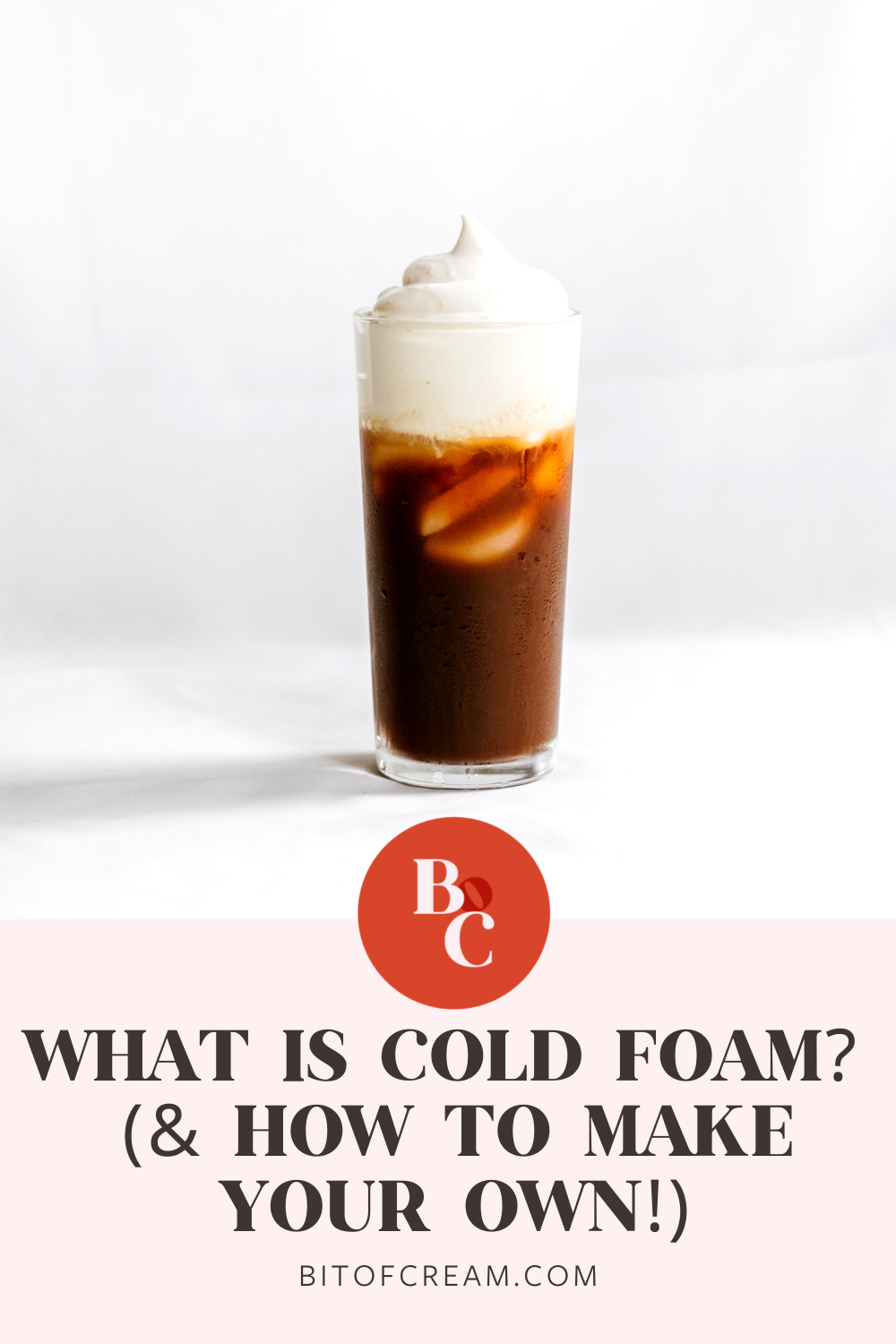 what is cold foam 