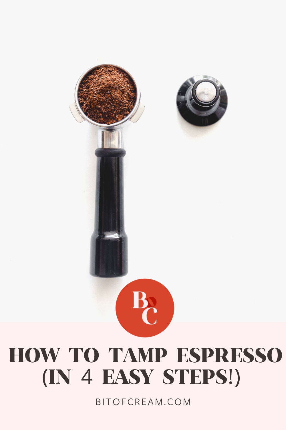 how to tamp espresso 