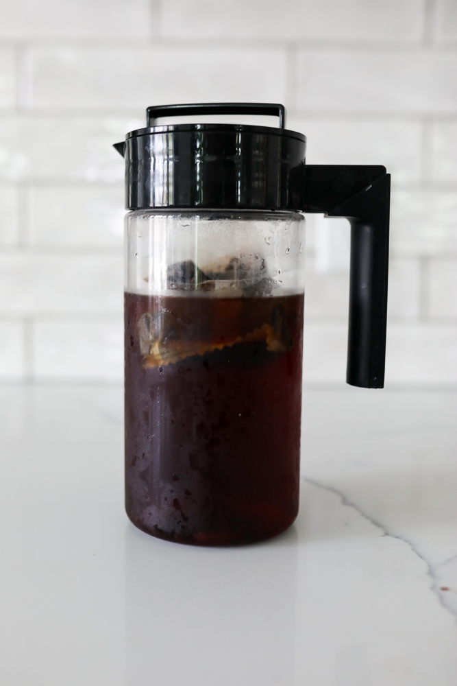 pitcher of cold brew