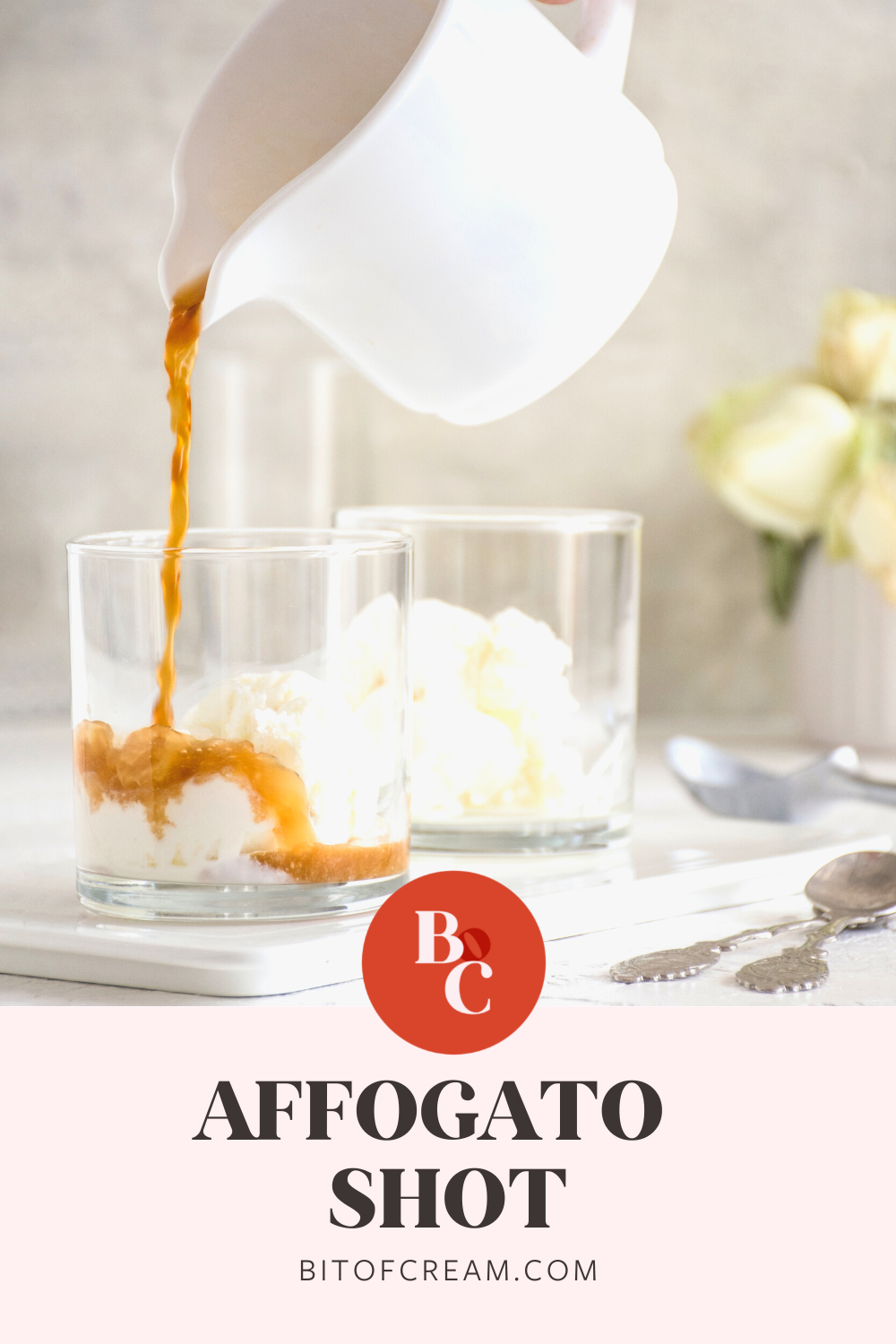 Affogato shot 