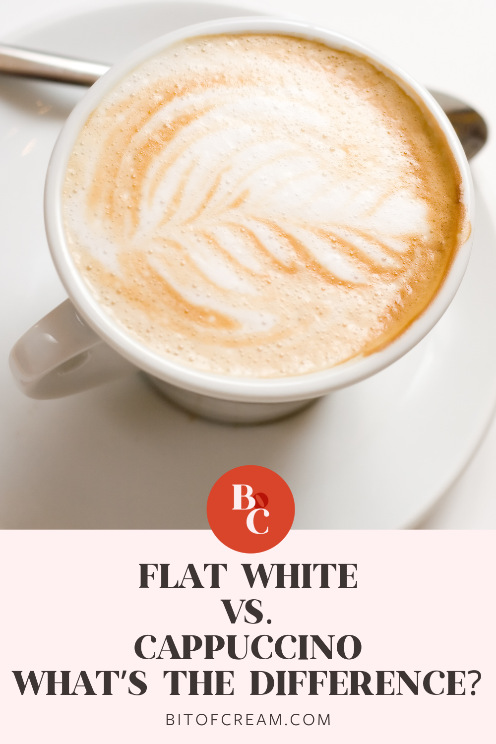 Flat white vs Cappuccino