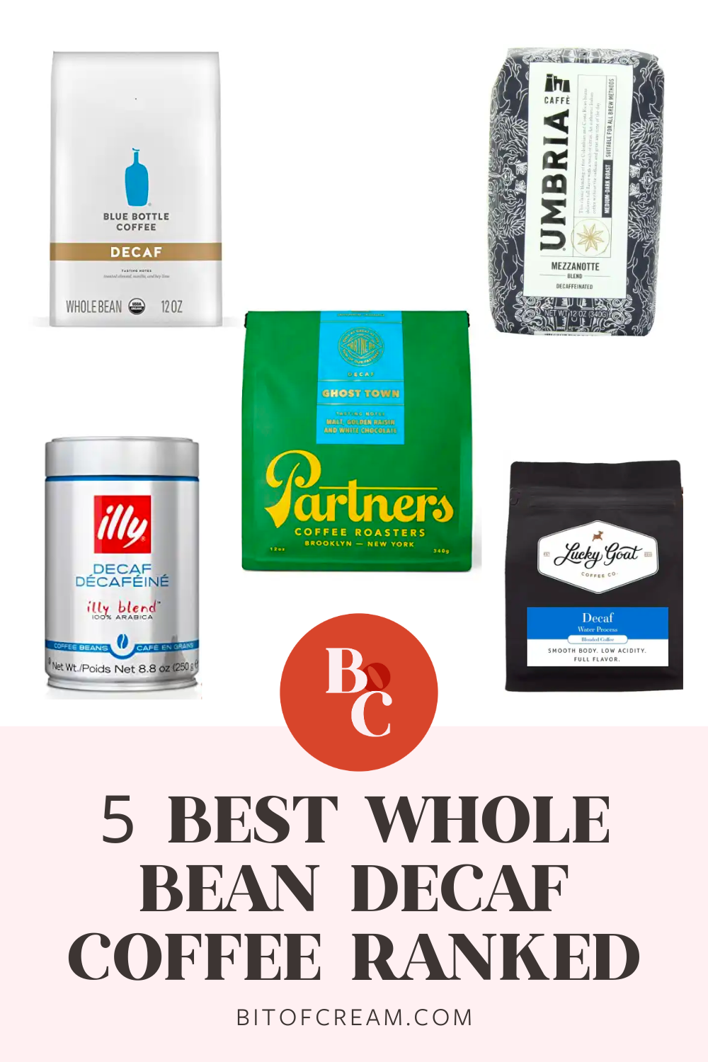 5 Best Whole Bean Decaf Coffee Ranked