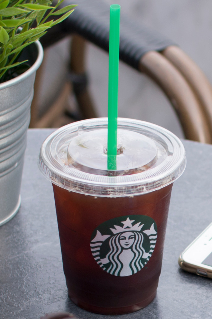 Starbucks iced coffee