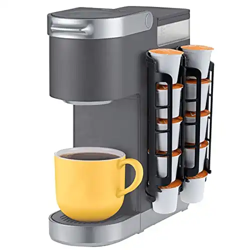 Coffee Pod Holder for Keurig K-cup, Side Mount K Cup Storage