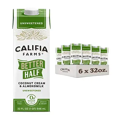 Califia Farms - Unsweetened Better Half, Half and Half Substitute