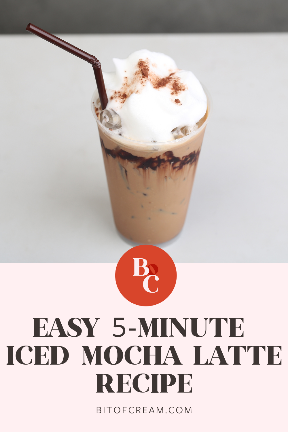 iced mocha latte recipe
