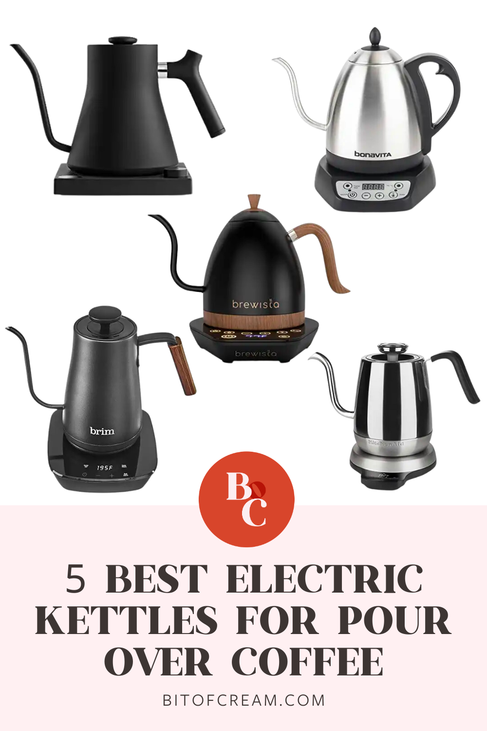 5 Best Electric Kettles For Pour Over Coffee