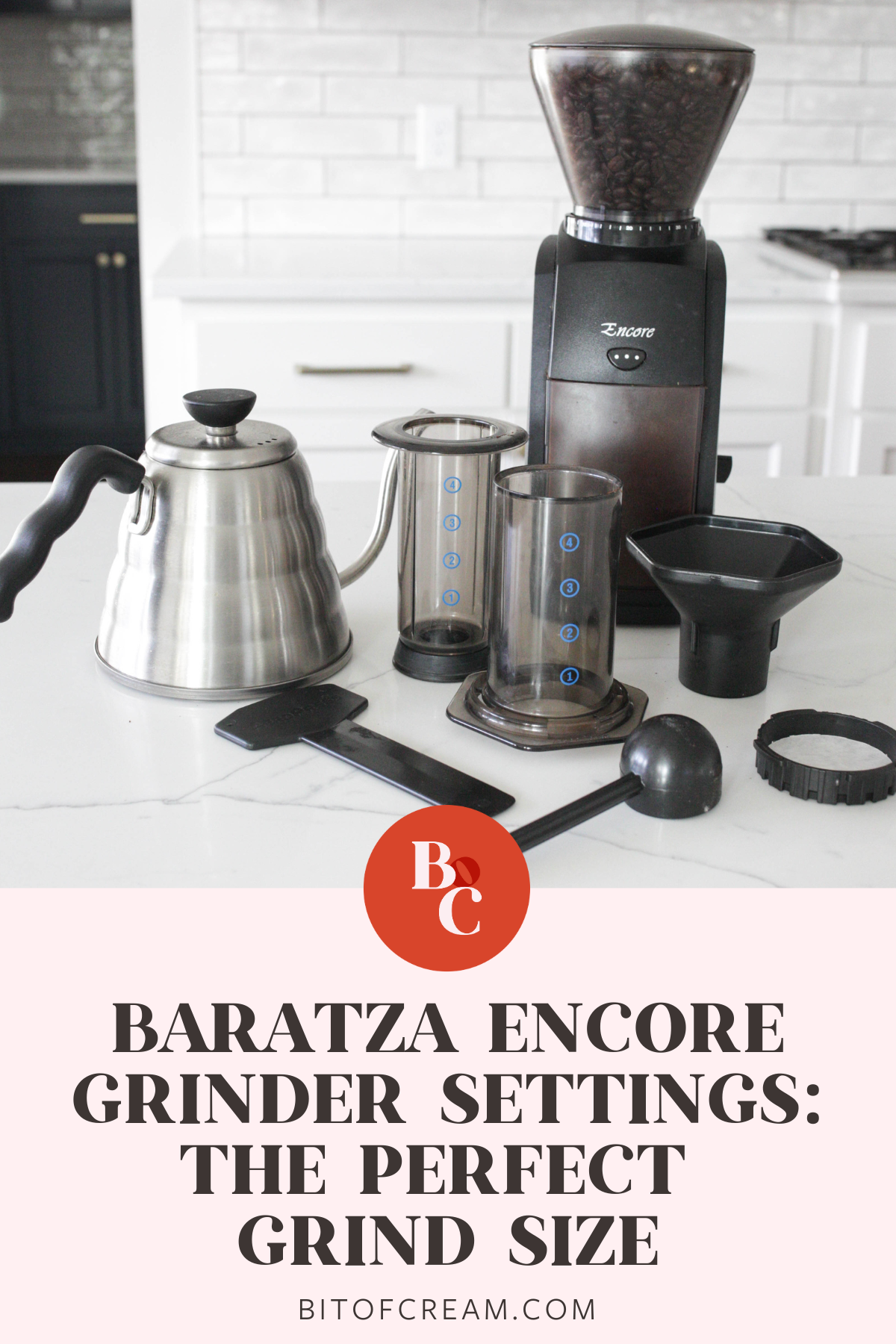 Baratza Encore Grinder Settings the Perfect Grind Size BIT OF CREAM